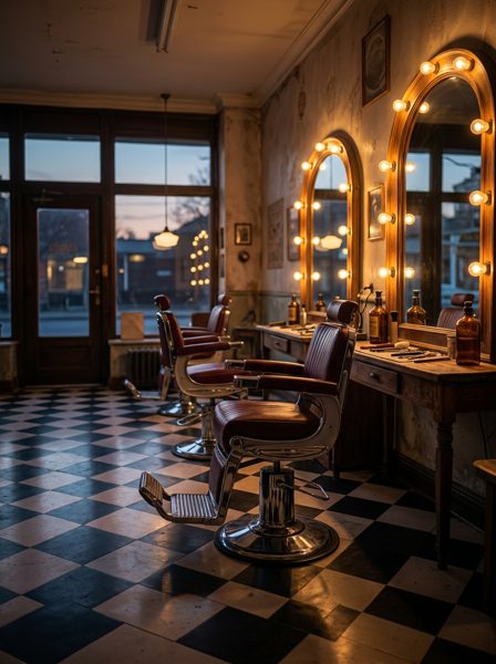 Diseño B37 del Pack Barber Deco