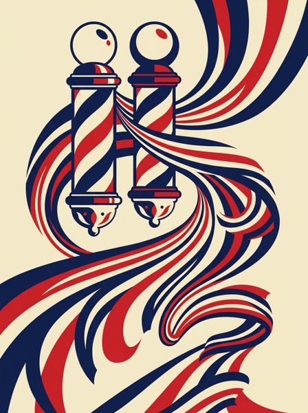 Diseño B40 del Pack Barber Deco
